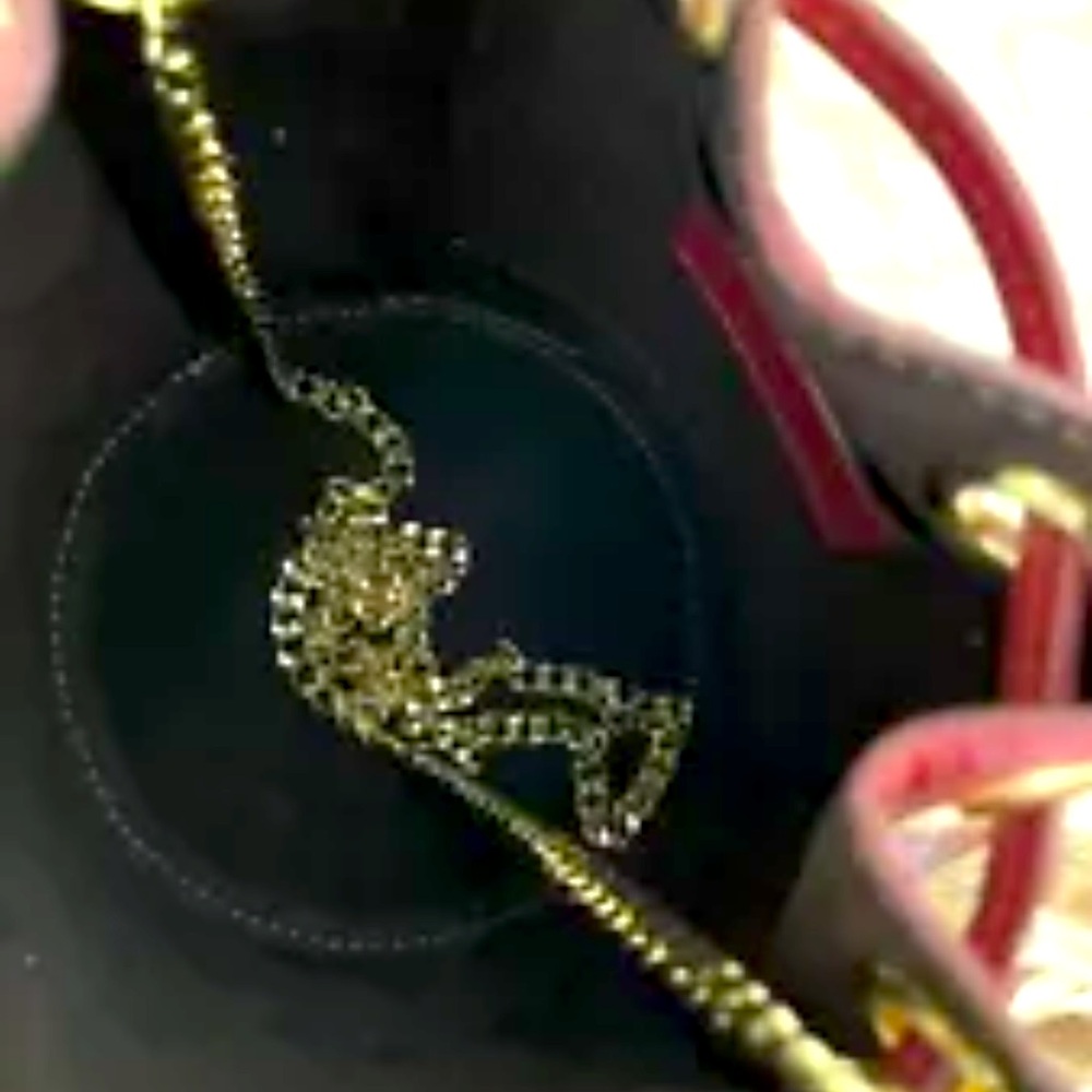 NWT Handmade Anna Paola Italy Leather Bucket Purse – Ruby Burgundy - Picture 9 of 15